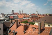 Stadtpanorama – Foto aus München