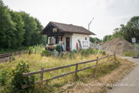 Gerhard Willhalm – Bahnhäuschen beim Perlacher Bahnhof