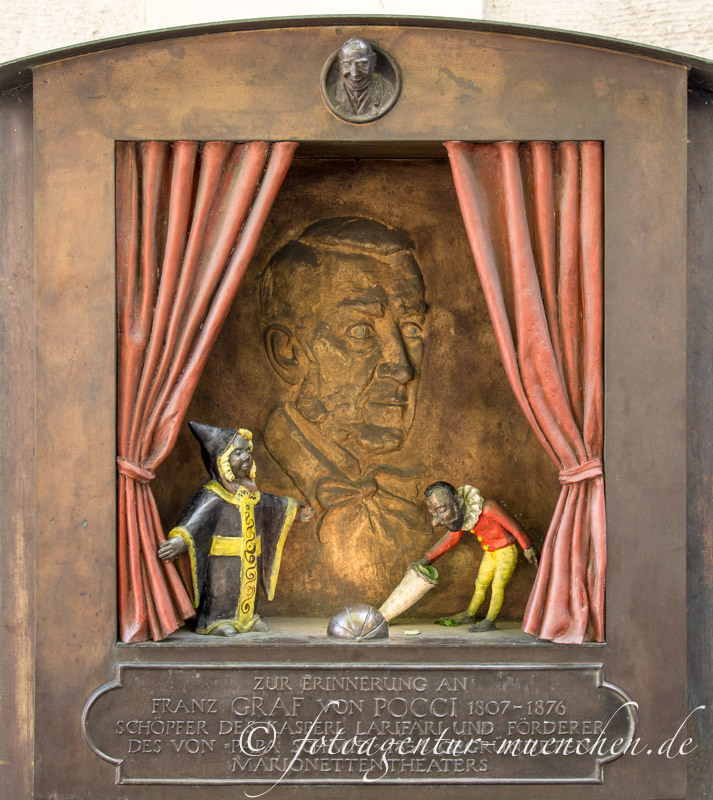 Graf Franz von Pocci – Denkmal/Kunstwerk in München
