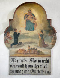 Votivbild - Maria Birnbaum