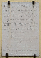 Gedenktafel – Foto aus München