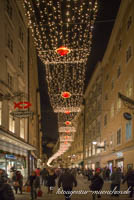 Gedreidegasse bei Nacht