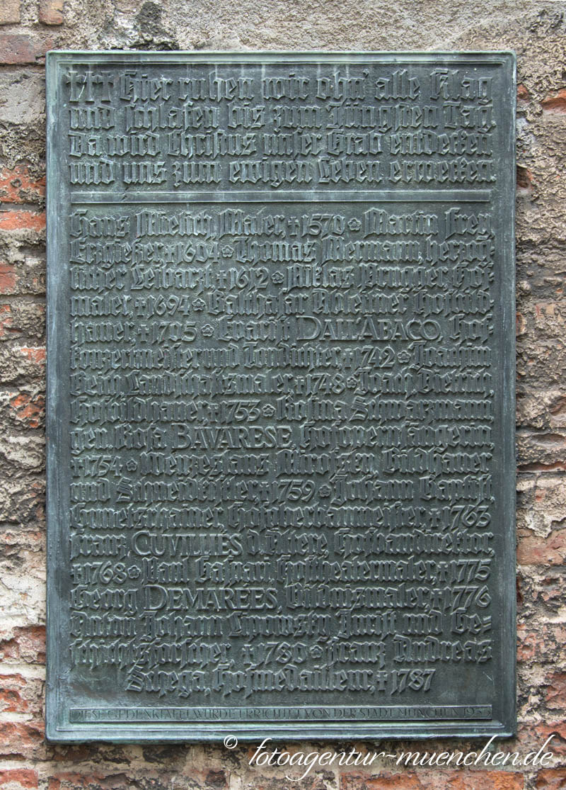 Gedenktafel - Salvatorkirche