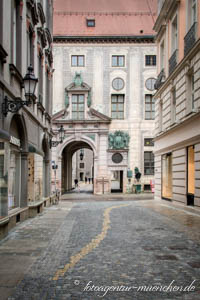 Drückebergergasse – Foto aus München