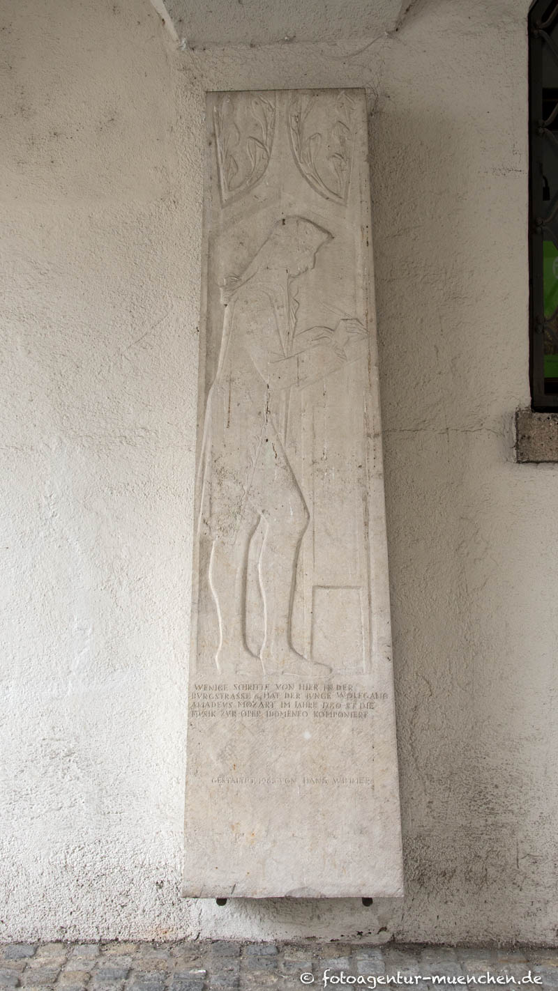 Mozart-Stele – Denkmal/Kunstwerk in München