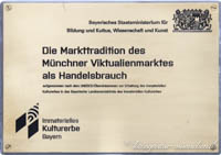 Gerhard Willhalm – Gedenktafel Viktualienmarkt
