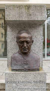 Gerhard Willhalm – Büste - Kardinal Wendel