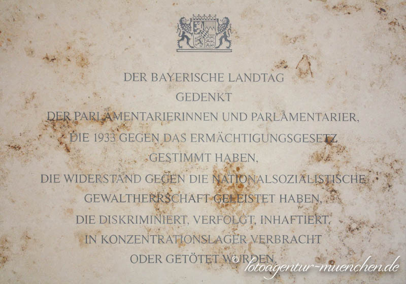 Widerstand gegen das Ermächtigungsgesetz – Denkmal/Kunstwerk in München