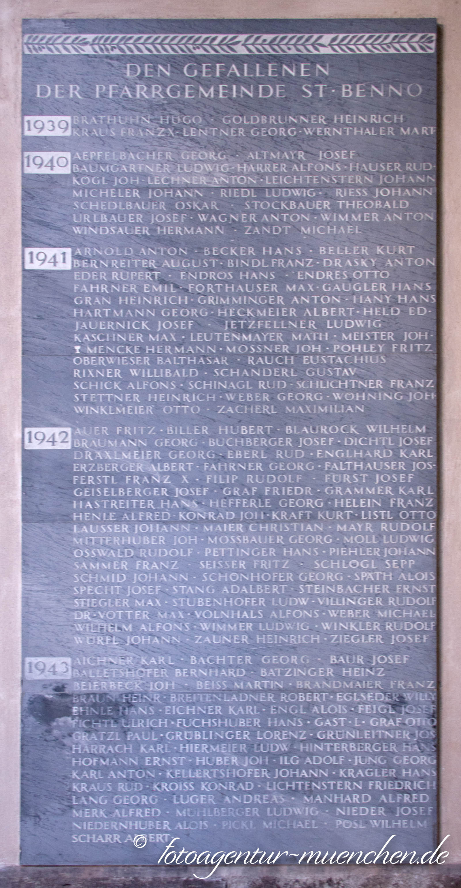 Kriegergedenktafel