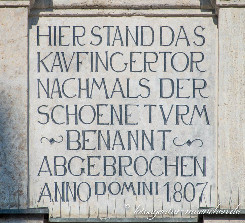 Kaufingertor – Denkmal/Kunstwerk in München