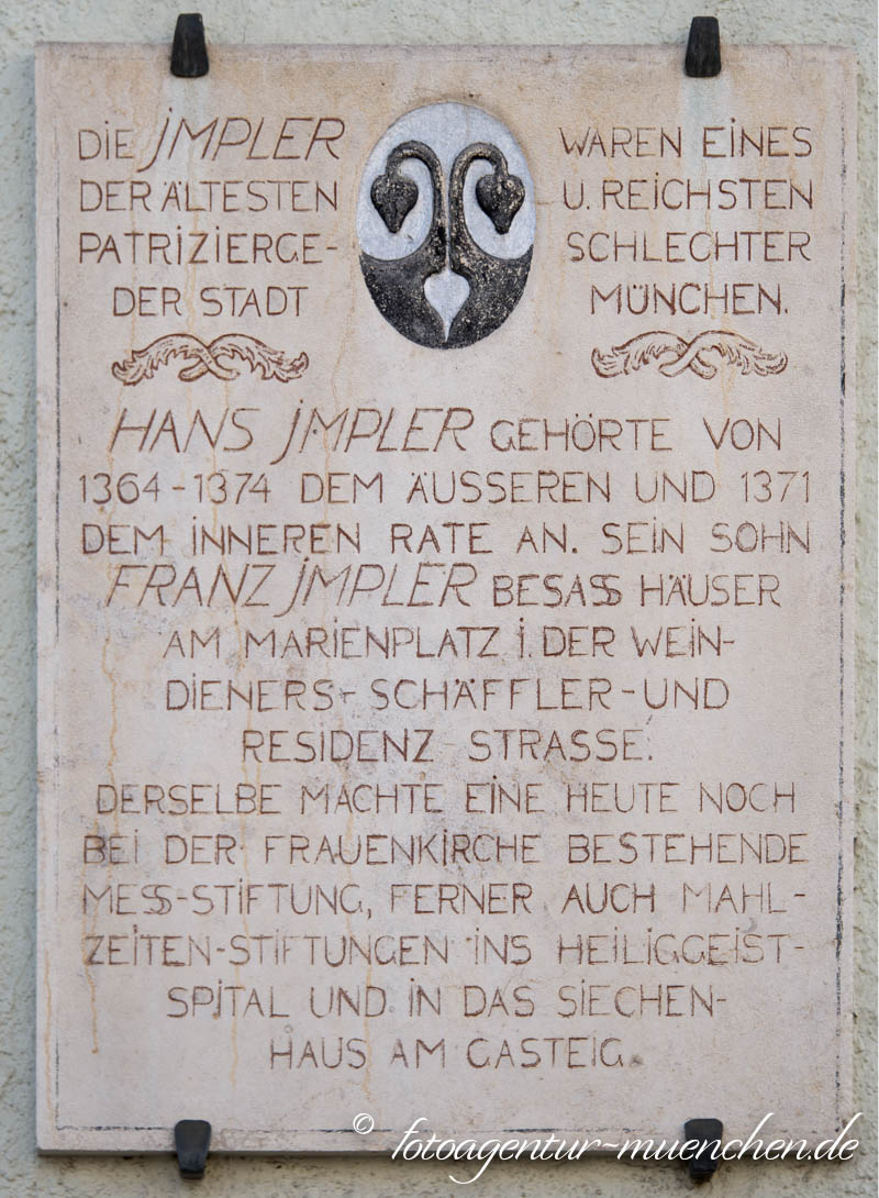 Gedenktafel - Impler