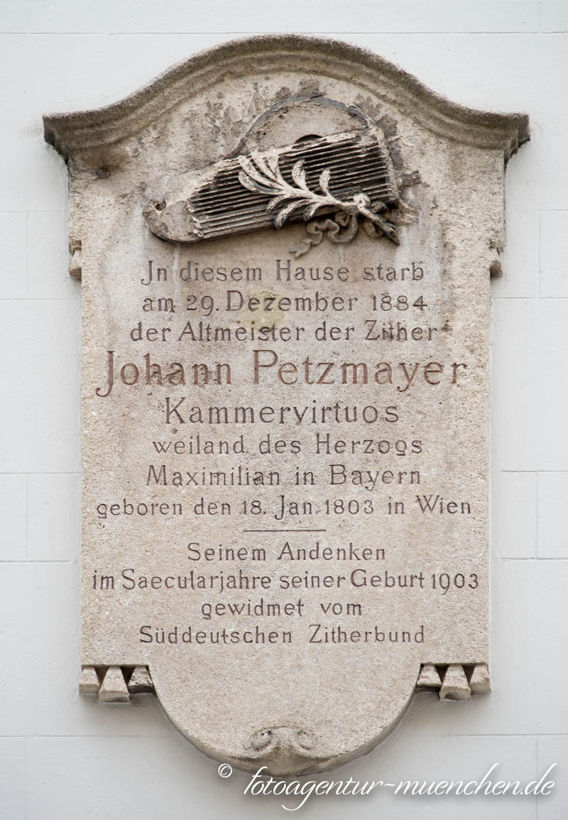 Gedenktafel für Johann Petzmayer