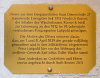 Eisengitter Rosner & Seidl – Foto aus München