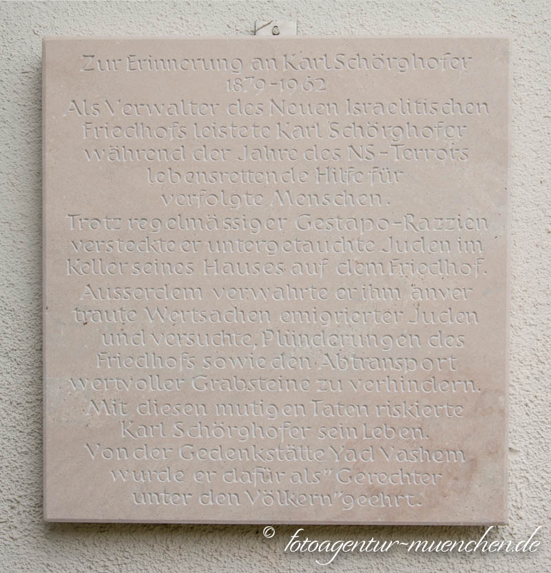 Karl Schörghofer – Denkmal/Kunstwerk in München