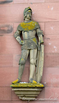 Germersheim - König Ludwig I. – Foto aus München