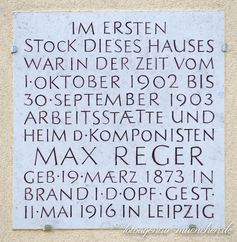 Reger Max – Denkmal/Kunstwerk in München
