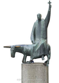 St. Winthir-Brunnen – Foto aus München