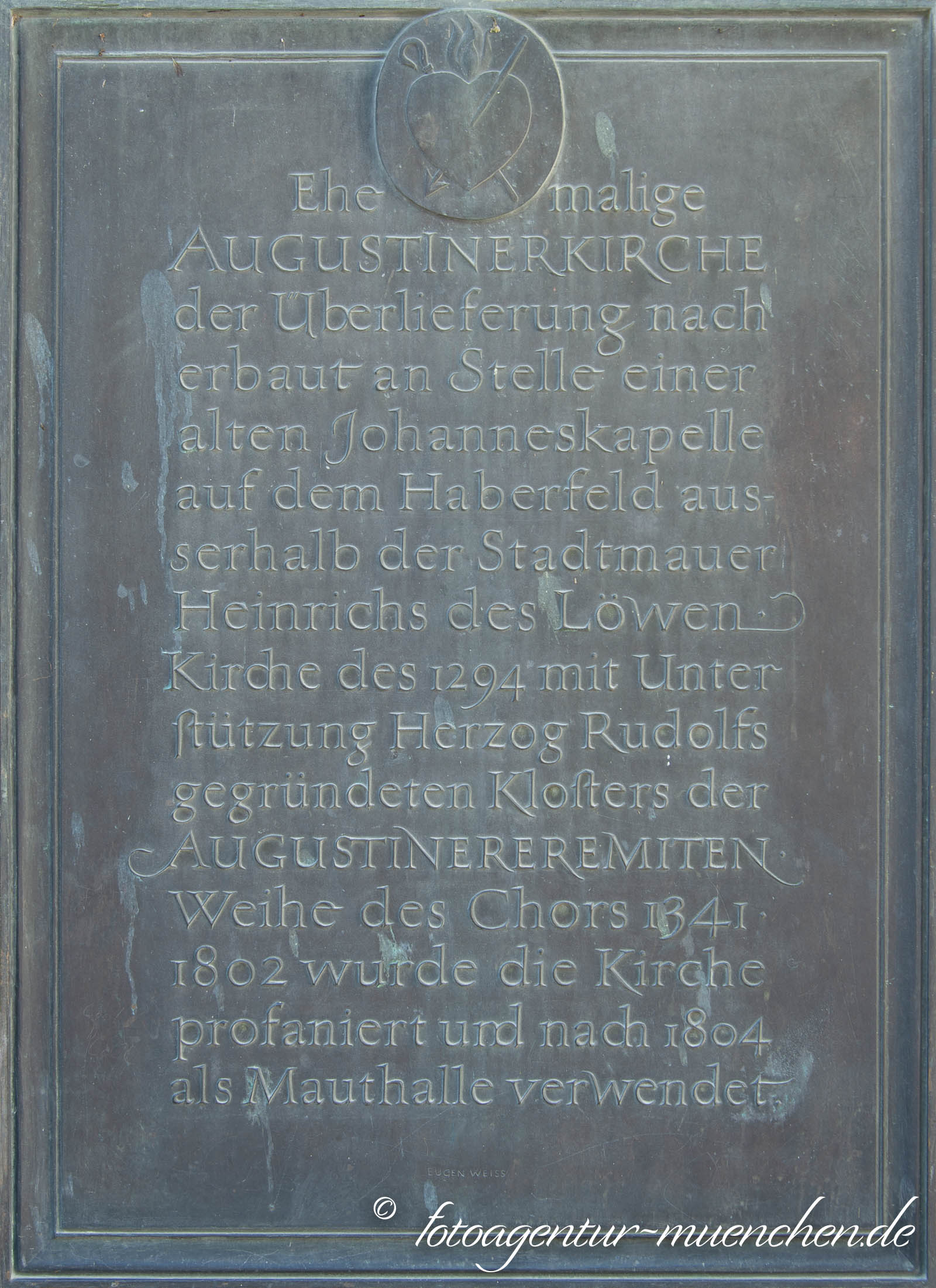 Gedenktafel - Augustinerkirche
