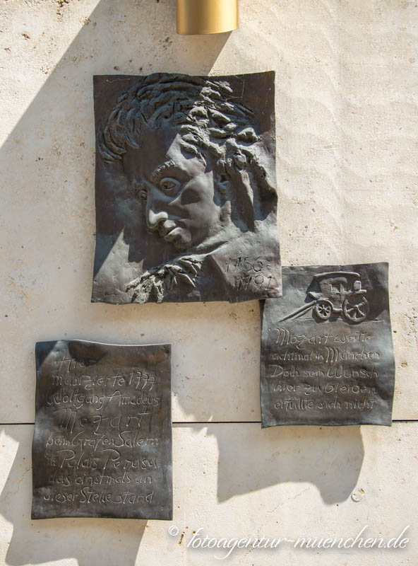 Wolfgang Amadeus Mozart – Denkmal/Kunstwerk in München