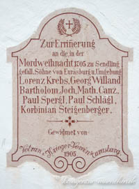 Kriegerdenkmal - Sendlinger Mordweihnacht