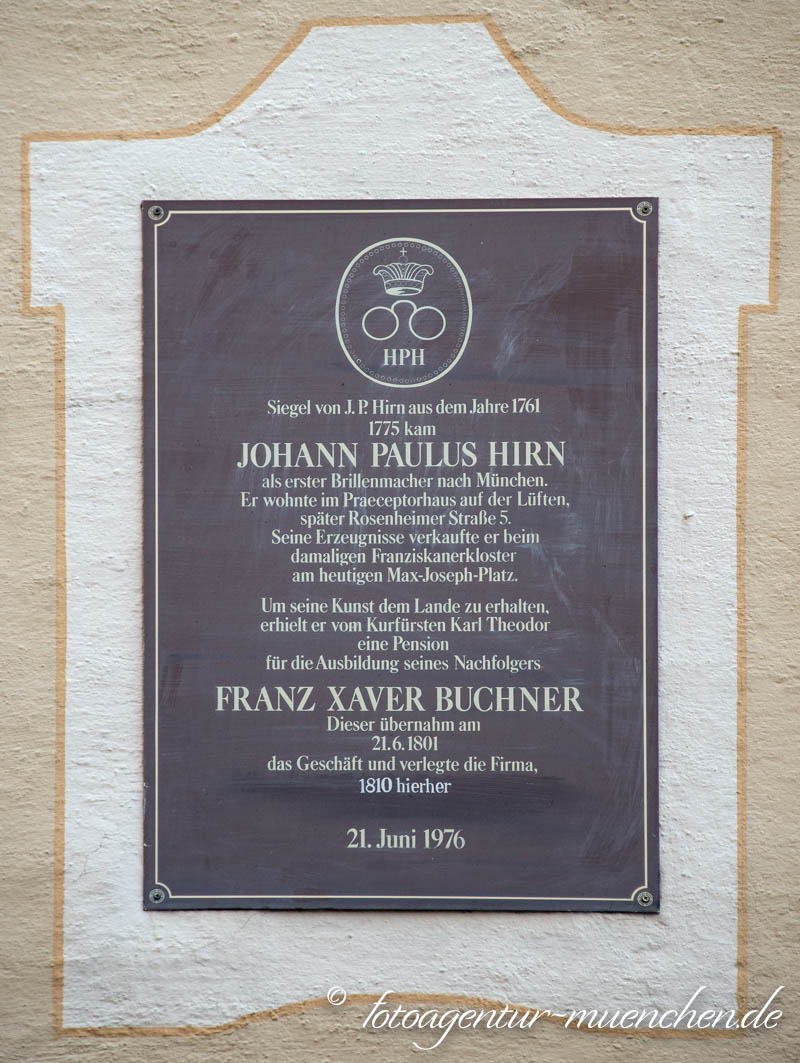 Gedenktafel - Johann Paulus Hirn