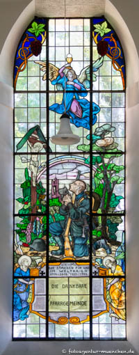 Jugendstilkirche Maria Immaculata - Kriegerdenkmal