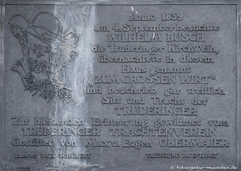 Wilhelm Busch – Denkmal/Kunstwerk in München
