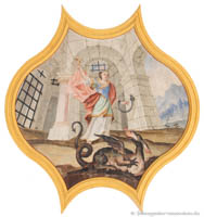 Deckenfresko - St. Margreth