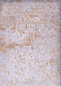 Gerhard Willhalm – Gedenktafel - Ludwig Freiherr von Leopold