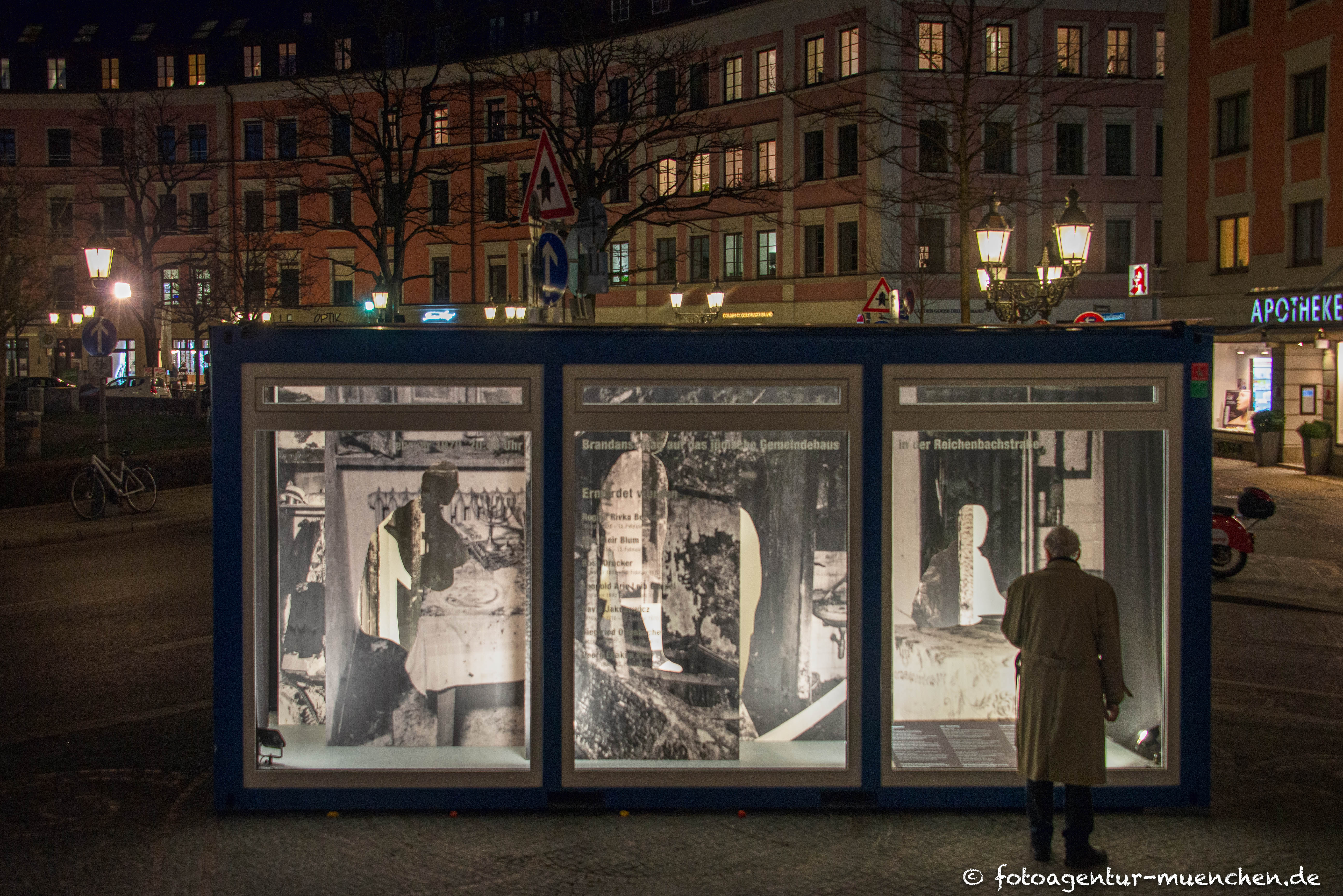 Gerhard Willhalm – Mahnmahl - Brandanschlag in der Reichenbachstraße
