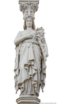 Karyatiden – Foto aus München