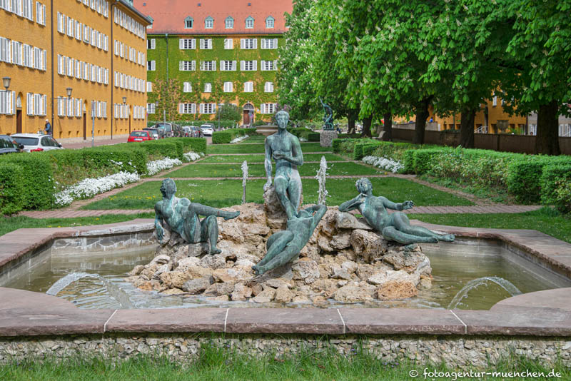 Urteil des Paris – Denkmal/Kunstwerk in München