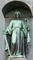 Gerhard Willhalm – Justitia - Landratsamt München