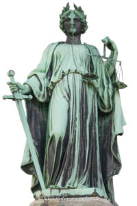 Gerhard Willhalm – Justitia - Landratsamt München