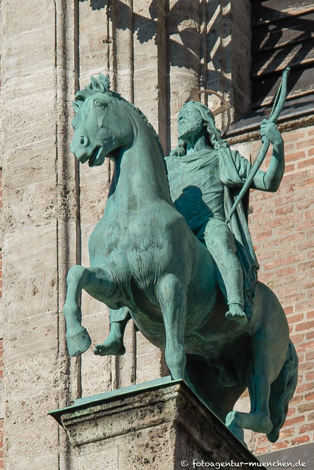 Christus als apokalyptischen Reiter