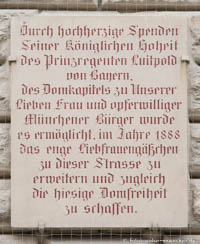 Liebfrauengäßchen – Foto aus München