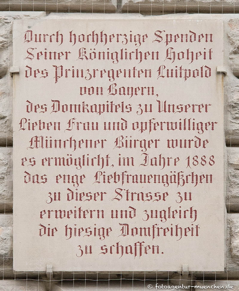 Liebfrauengäßchen – Denkmal/Kunstwerk in München