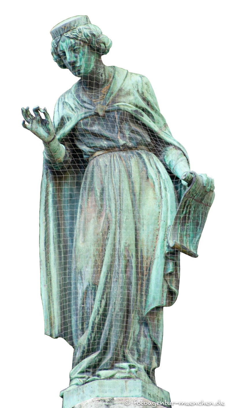Parlament und Zeitungswesen – Denkmal/Kunstwerk in München