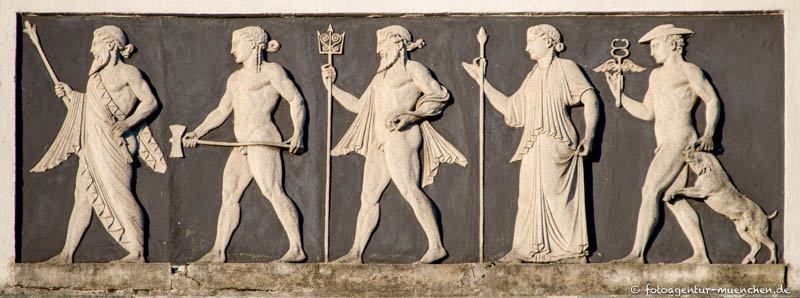 Götterzug – Denkmal/Kunstwerk in München