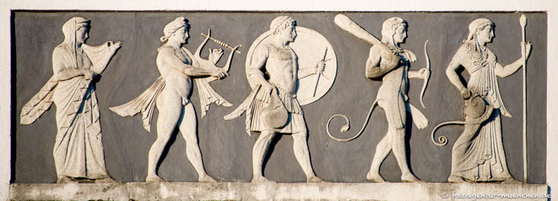 Götterzug – Denkmal/Kunstwerk in München