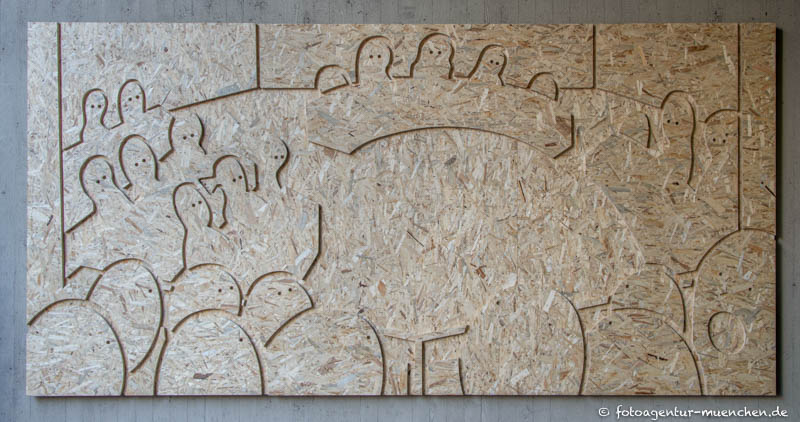 »künstlerische Intervention« – Denkmal/Kunstwerk in München