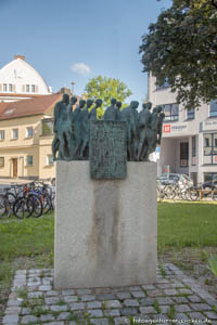 Mahnmal Todesmarsch – Foto aus München