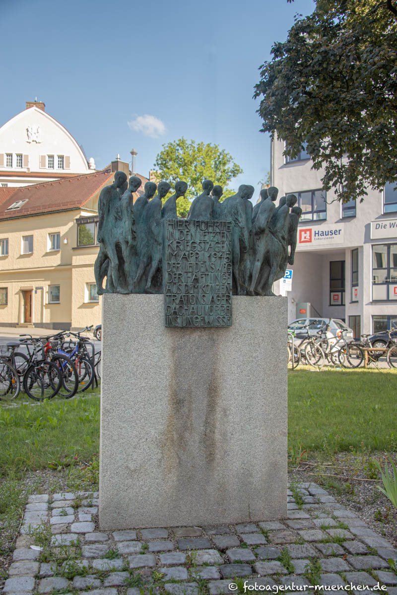 Mahnmal Todesmarsch – Denkmal/Kunstwerk in München