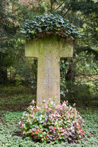 Waldfriedhof - Grab von Kunz Riefler – Foto aus München