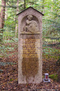Waldfriedhof - Grab von Eduard Grützner – Foto aus München