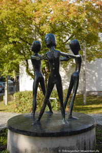 Kunstwerk Hasenbergl – Foto aus München