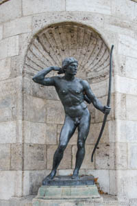 Hubertusbrunnen – Foto aus München