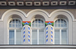 Jugendstil - Fenster – Foto aus München