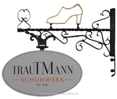Nasenschild - Trautmann – Foto aus München