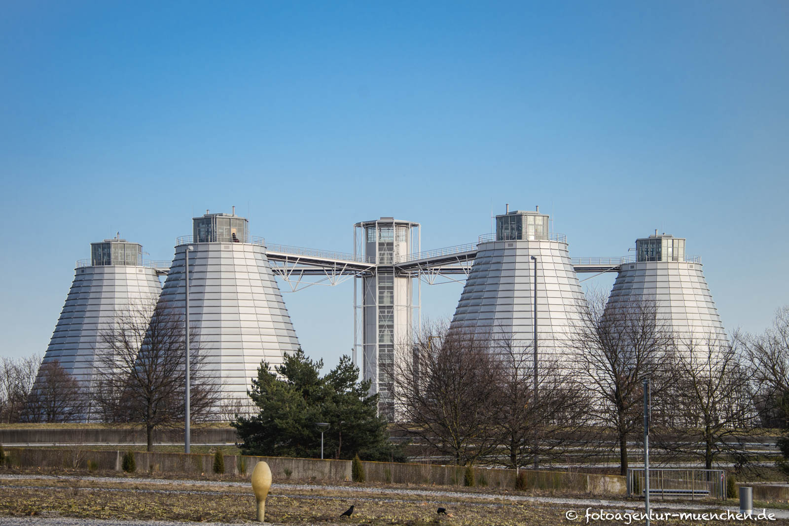 Klärwerk Müchen - Faulbehälteranlage